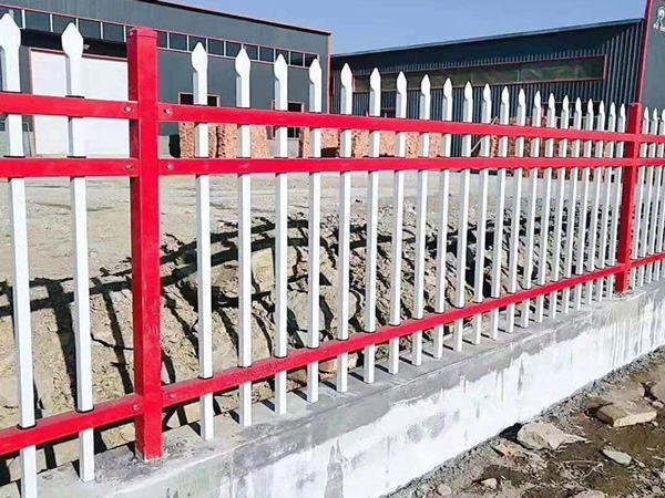 圍墻護(hù)欄 (紅色欄桿)W17